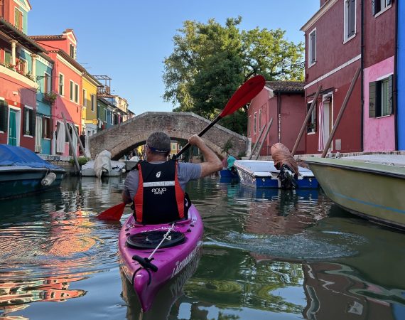 Burano: Riflessi nell'acqua