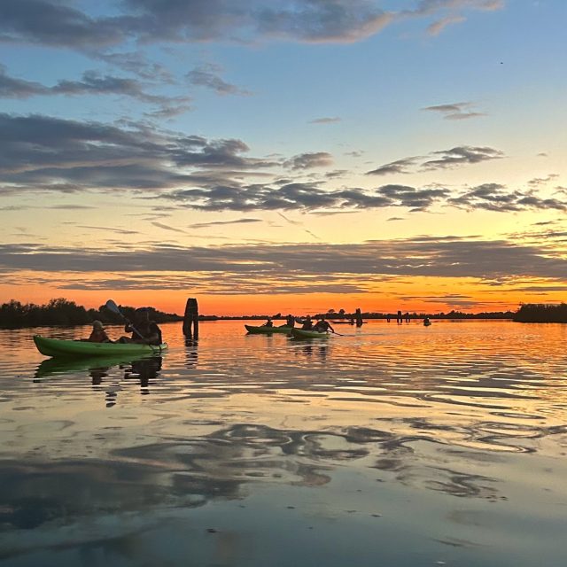 Twilight lagoon